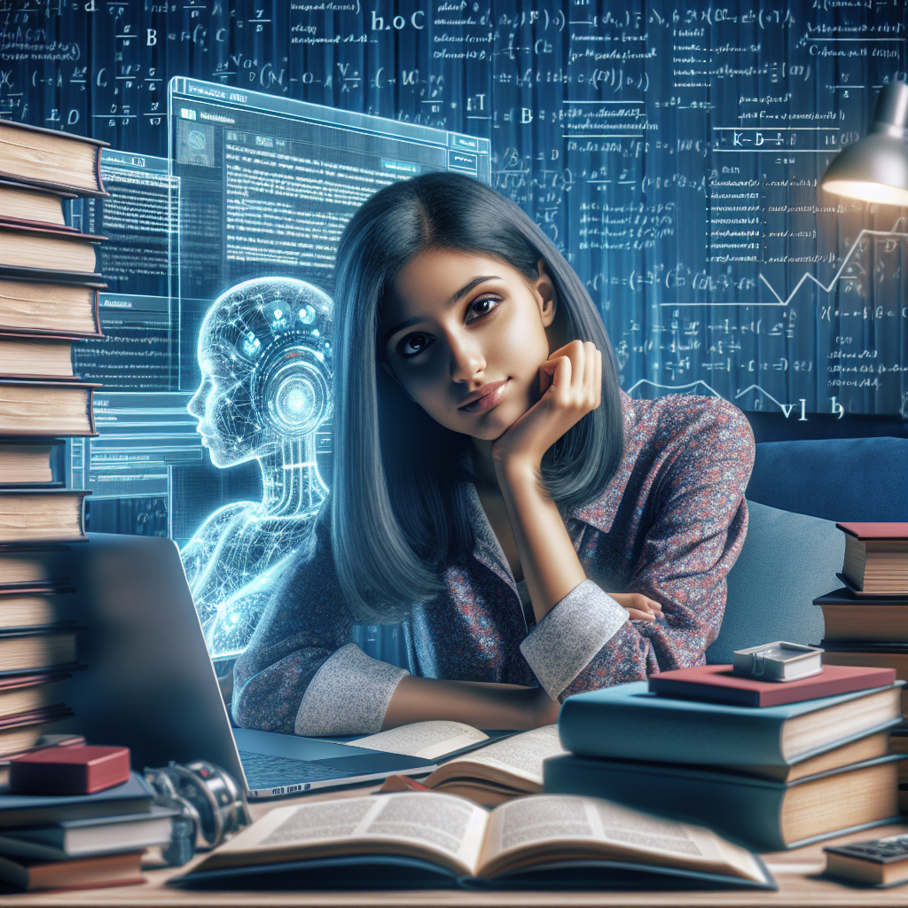 how do I become a scholar in college using artificial intelligence