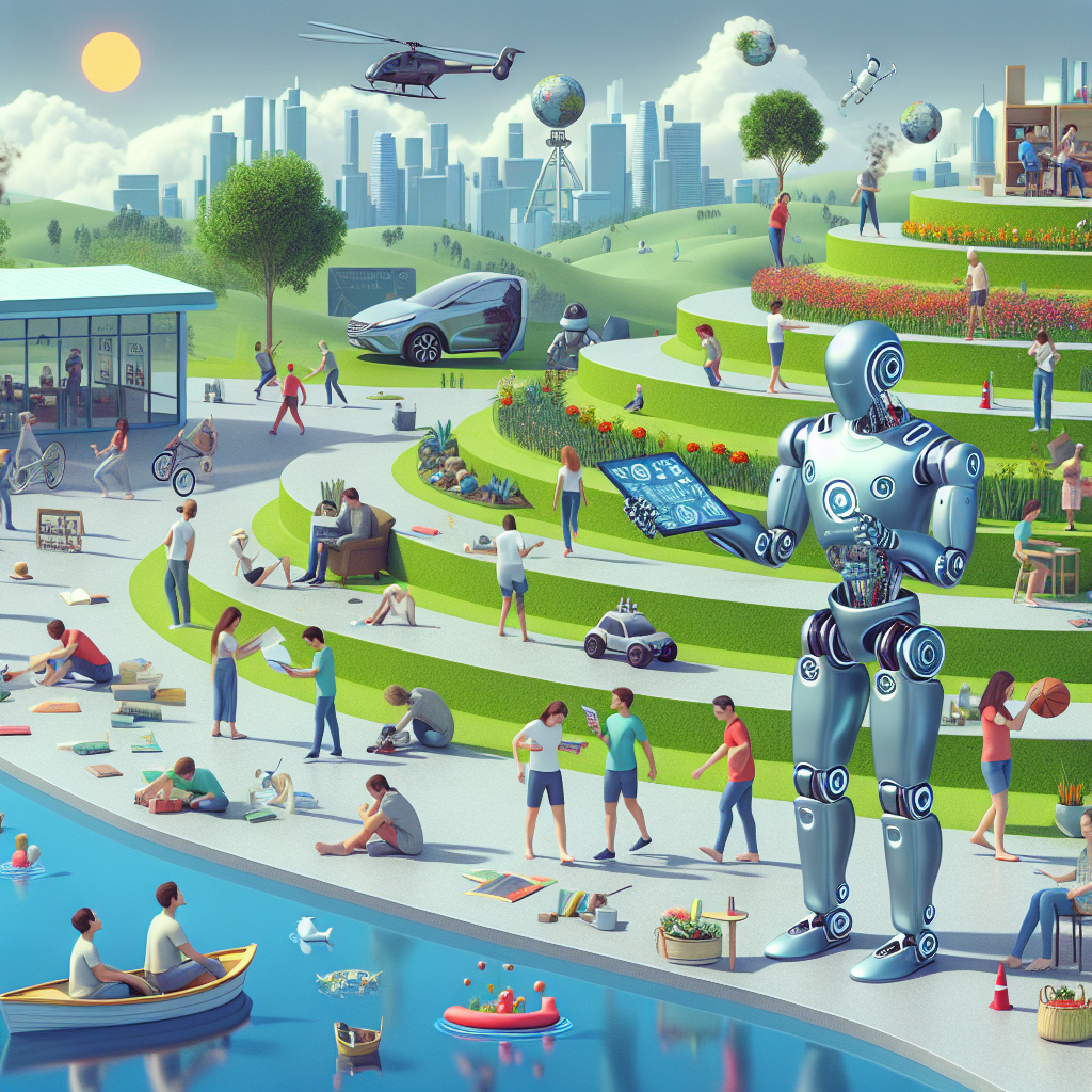 if only robots work everyday what does everybody do everyday