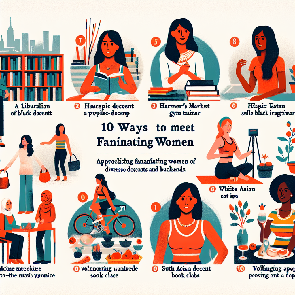 the top 10 ways to meet beautiful women